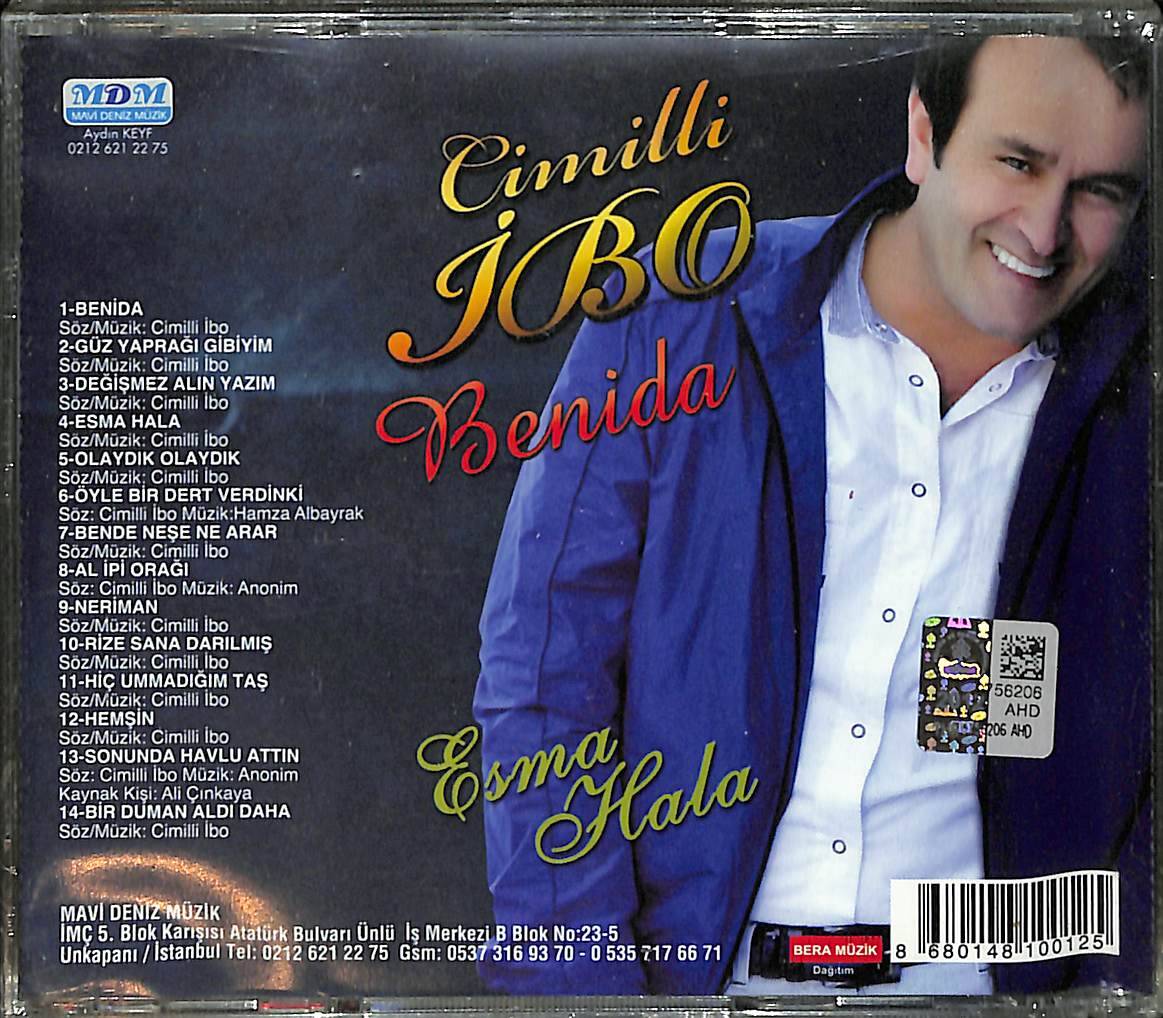 Cimilli İbo - Benida CD (Sıfır) CD3765 - 2