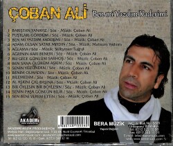 Çoban Ali - Ben Mi Yazdım Kaderimi (Sıfır Ürün) CD Müzik CD2173 - 2