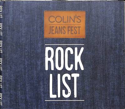 Colin`s Jeans Fest Rock List * ( İkinci El ) CD Müzik CD1565 - 1