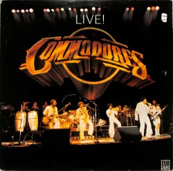 Commodores – Live! (1977 - Hollanda) Çift LP - 1