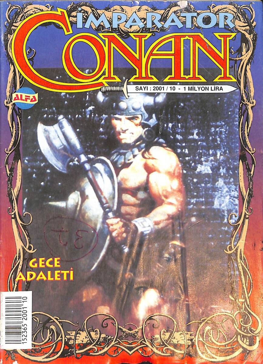 CONAN Çizgi Roman Sayı:10 - Gece Adaleti (9 Kasım 2001) NDR88841 - 1