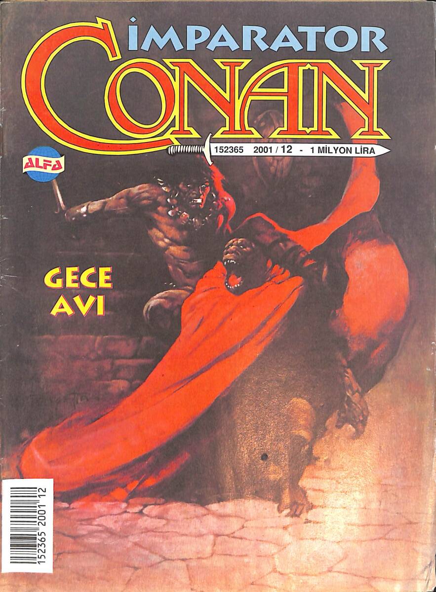 CONAN Çizgi Roman Sayı:12 (30 Kasım 2001) NDR88832 - 1