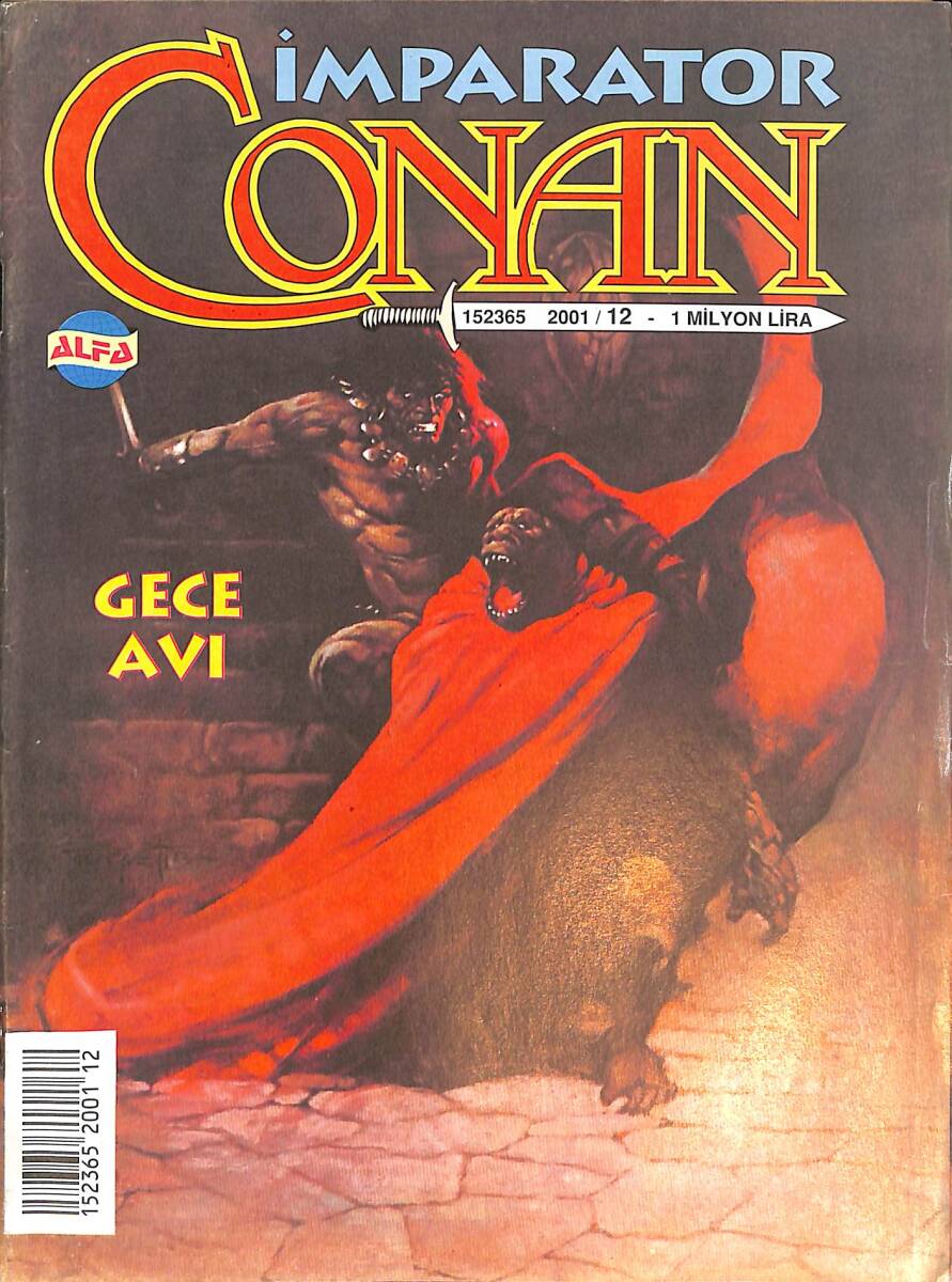 CONAN Çizgi Roman Sayı:12 (30 Kasım 2001) NDR88833 - 1