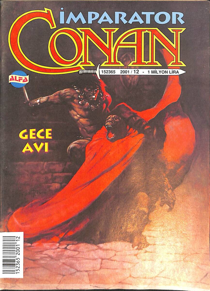 CONAN Çizgi Roman Sayı:12 - Gece Avı (30 Kasım 2001) NDR88840 - 1