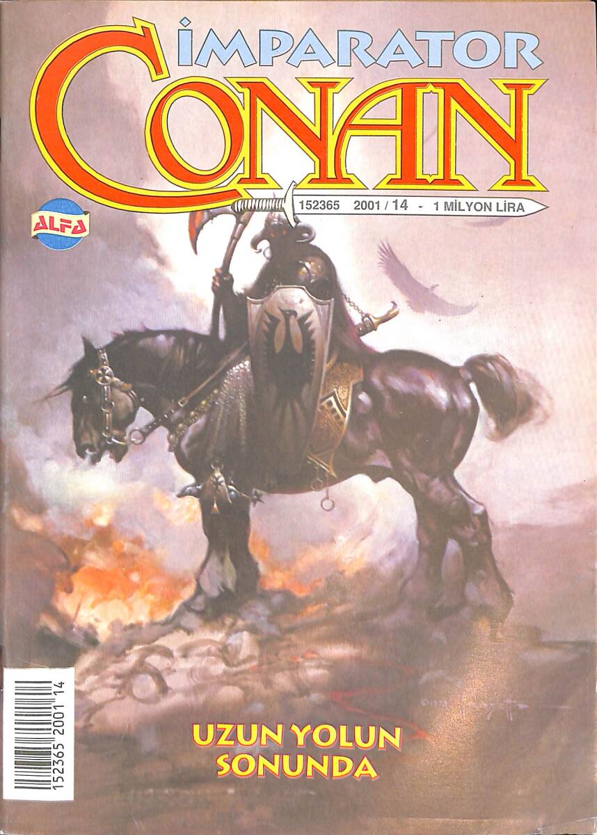 CONAN Çizgi Roman Sayı:14 - Uzun Yolun Sonunda (28 Aralık 2001) NDR88830 - 1