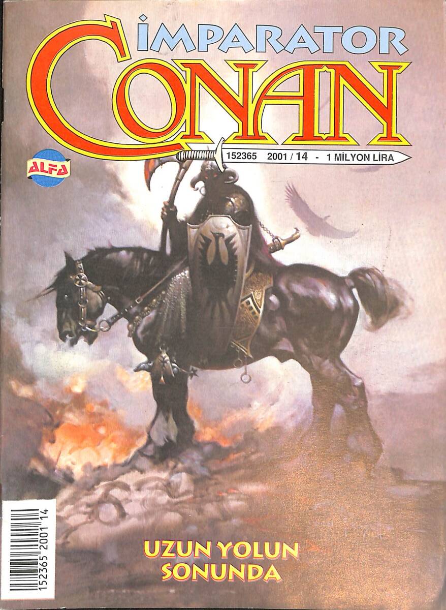 CONAN Çizgi Roman Sayı:14 - Uzun Yolun Sonunda (28 Aralık 2001) NDR88850 - 1