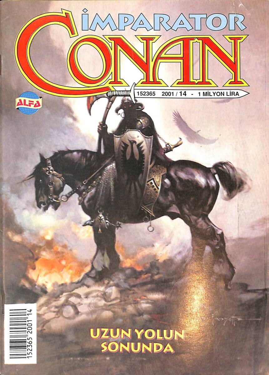 CONAN Çizgi Roman Sayı:14 - Uzun Yolun Sonunda (28 Aralık 2001) NDR88869 - 1