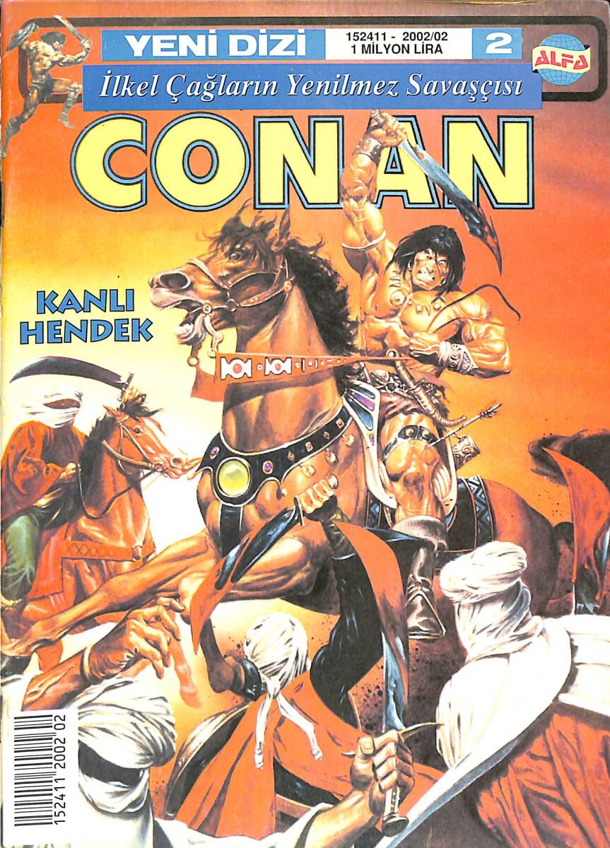 CONAN Çizgi Roman Sayı:2 (11 Ocak 2002) - Kanlı Hendek NDR88297 - 1