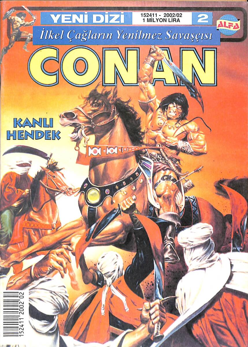 CONAN Çizgi Roman Sayı:2 - Kanlı Hendek (11 Ocak 2002) NDR88792 - 1