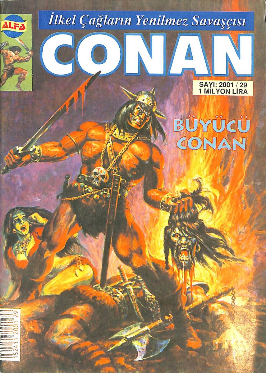 CONAN Çizgi Roman Sayı:29 - Hırsızların Gecesi (12 Ekim 2001) NDR88281 - 1