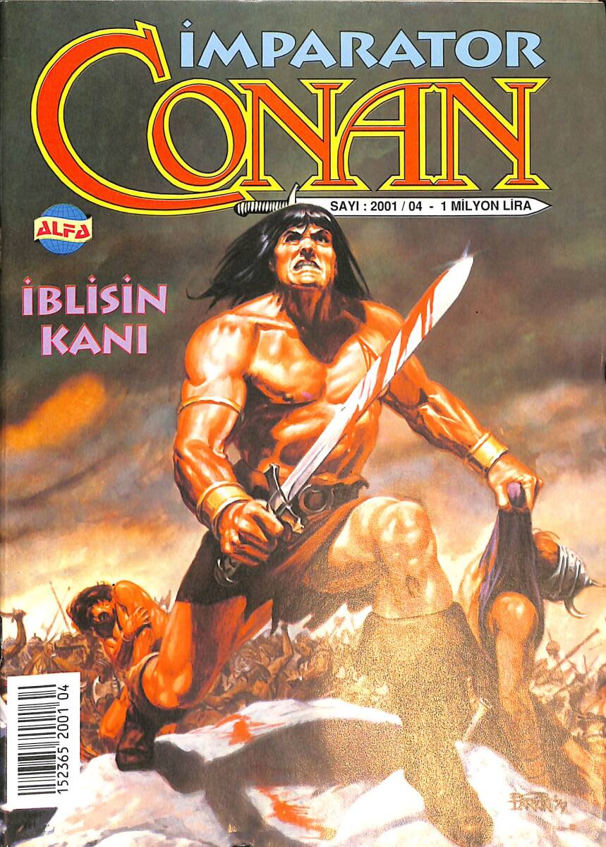 CONAN Çizgi Roman Sayı:4 - Fetih (7 Eylül 2001) NDR88859 - 1