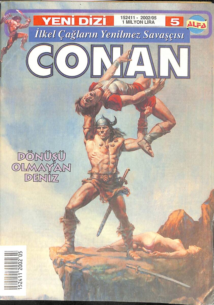 CONAN Çizgi Roman Sayı:5 (15 Şubat 2002) - Dönüşü Olmayan Deniz NDR88300 - 1