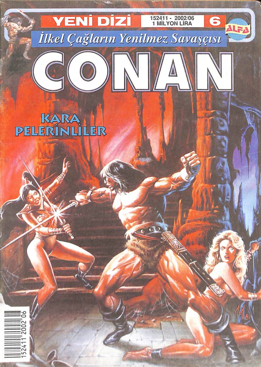 CONAN Çizgi Roman Sayı:6 - Kara Pelerinliler (22 Şubat 2002) NDR88788 - 1