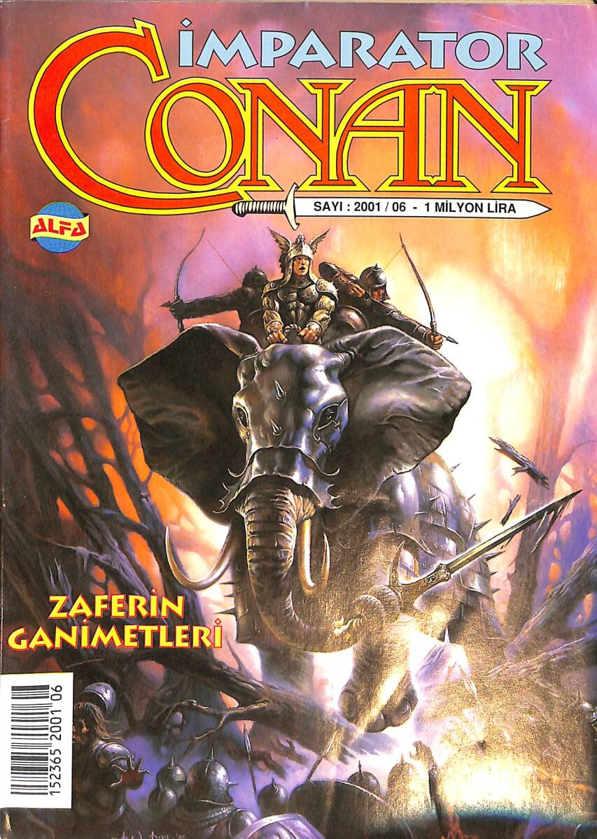 CONAN Çizgi Roman Sayı:6 - Zaferin Ganimetleri (28 Eylül 2001) NDR88845 - 1