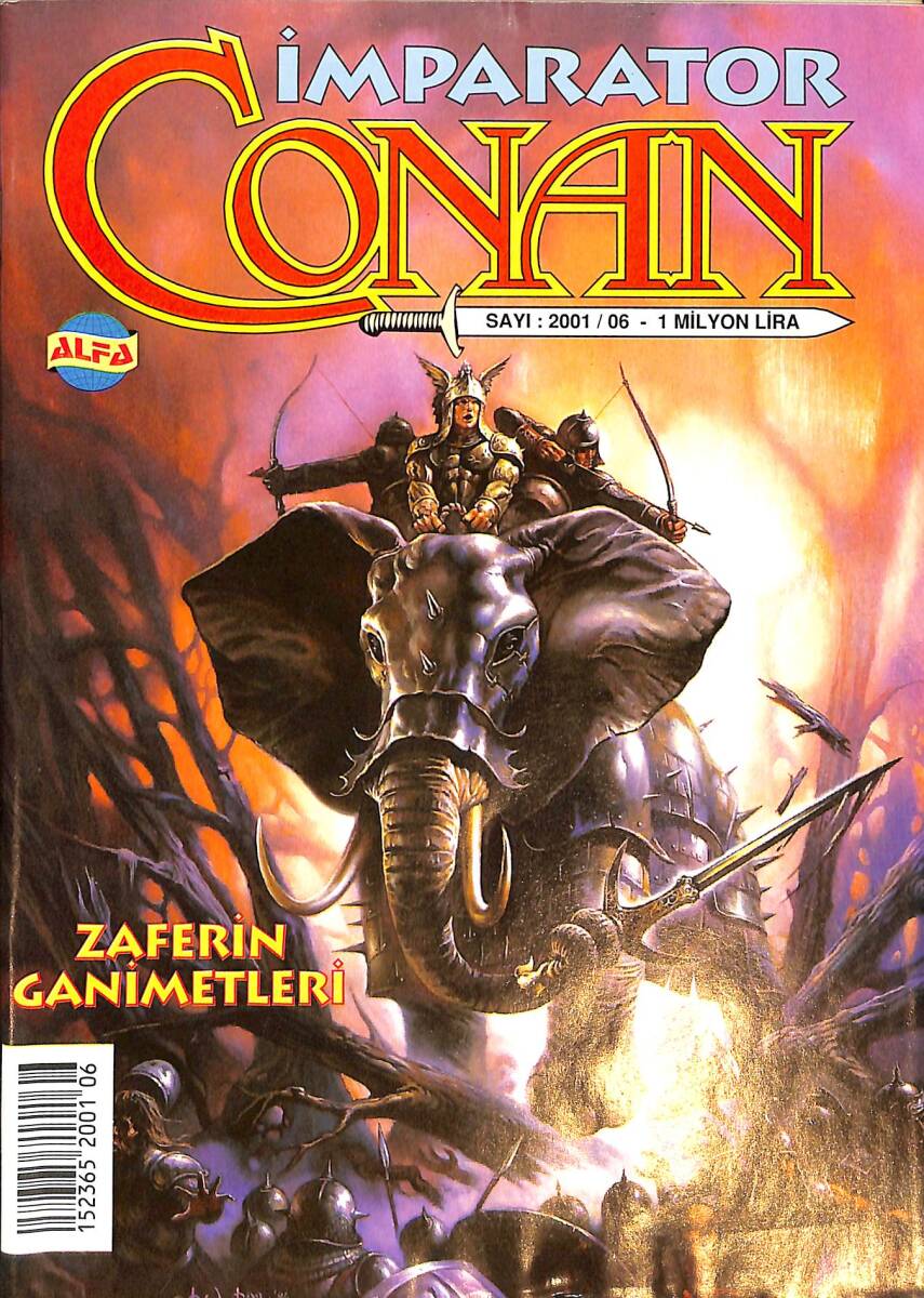 CONAN Çizgi Roman Sayı:6 - Zaferin Ganimetleri (28 Eylül 2001) NDR88848 - 1