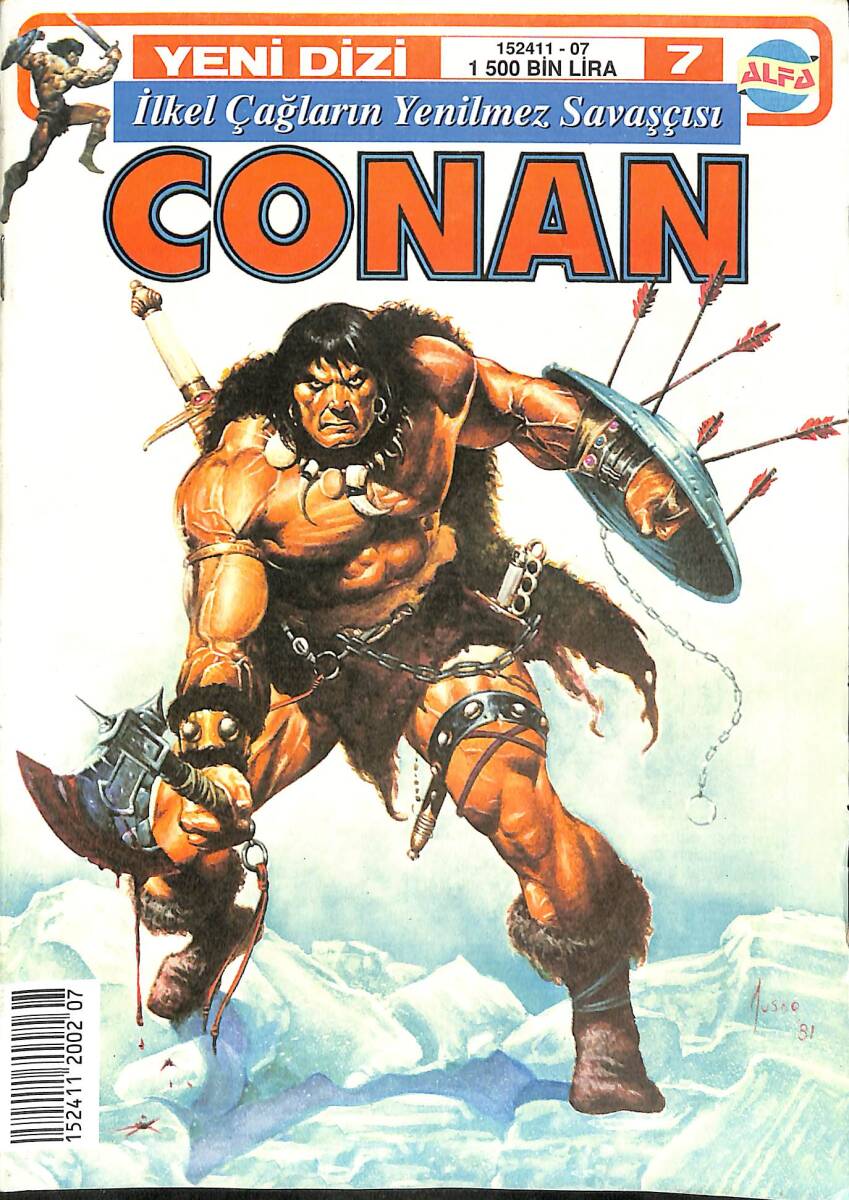 CONAN Çizgi Roman Sayı:7 (15 Mart 2002) NDR88288 - 1