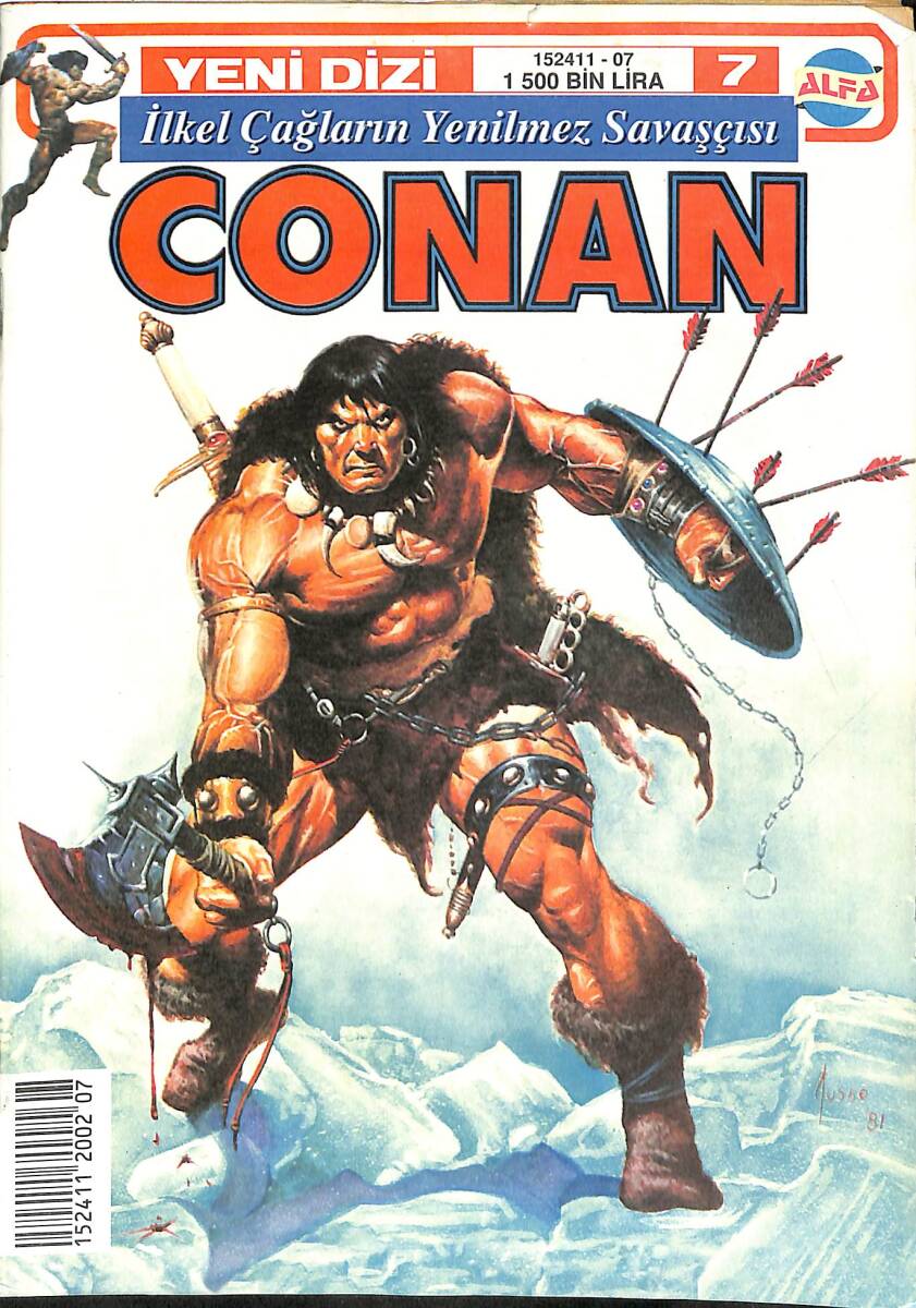 CONAN Çizgi Roman Sayı:7 (15 Mart 2002) - Kralların Yolu NDR88302 - 1