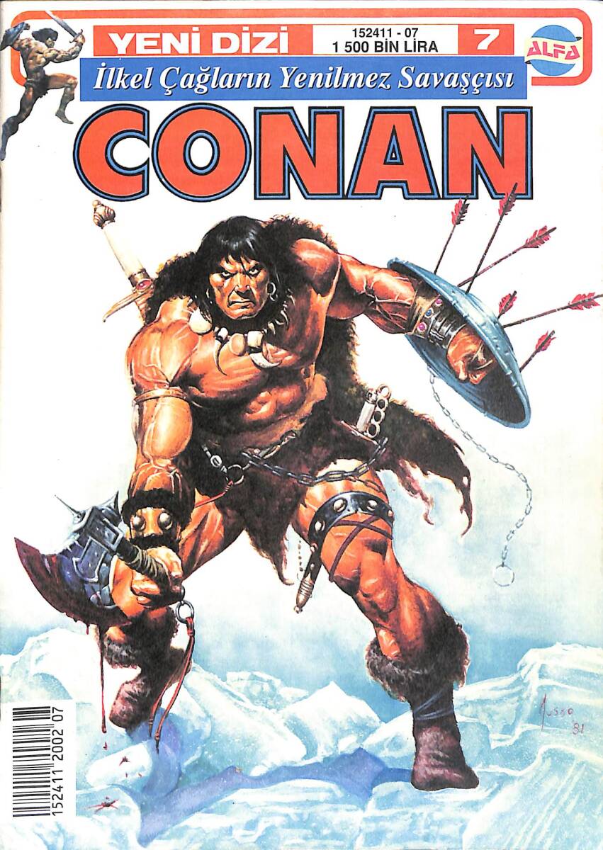 CONAN Çizgi Roman Sayı:7 (15 Mart 2002) NDR88794 - 1