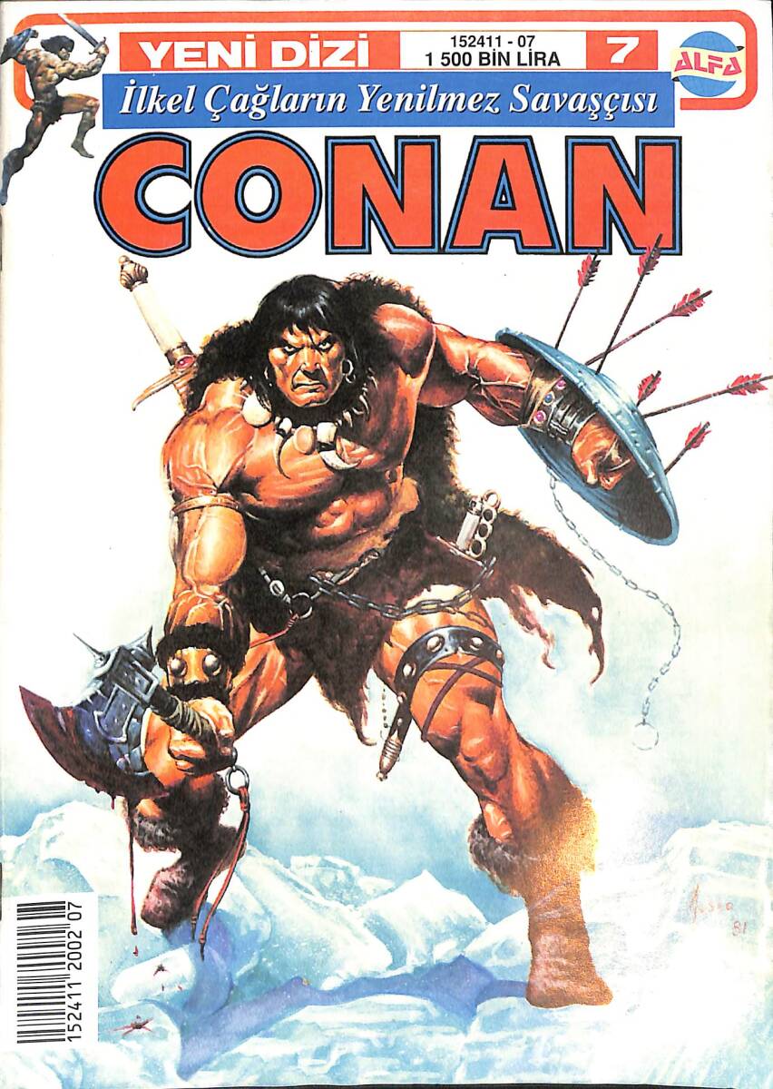 CONAN Çizgi Roman Sayı:7 (15 Mart 2002) NDR88806 - 1