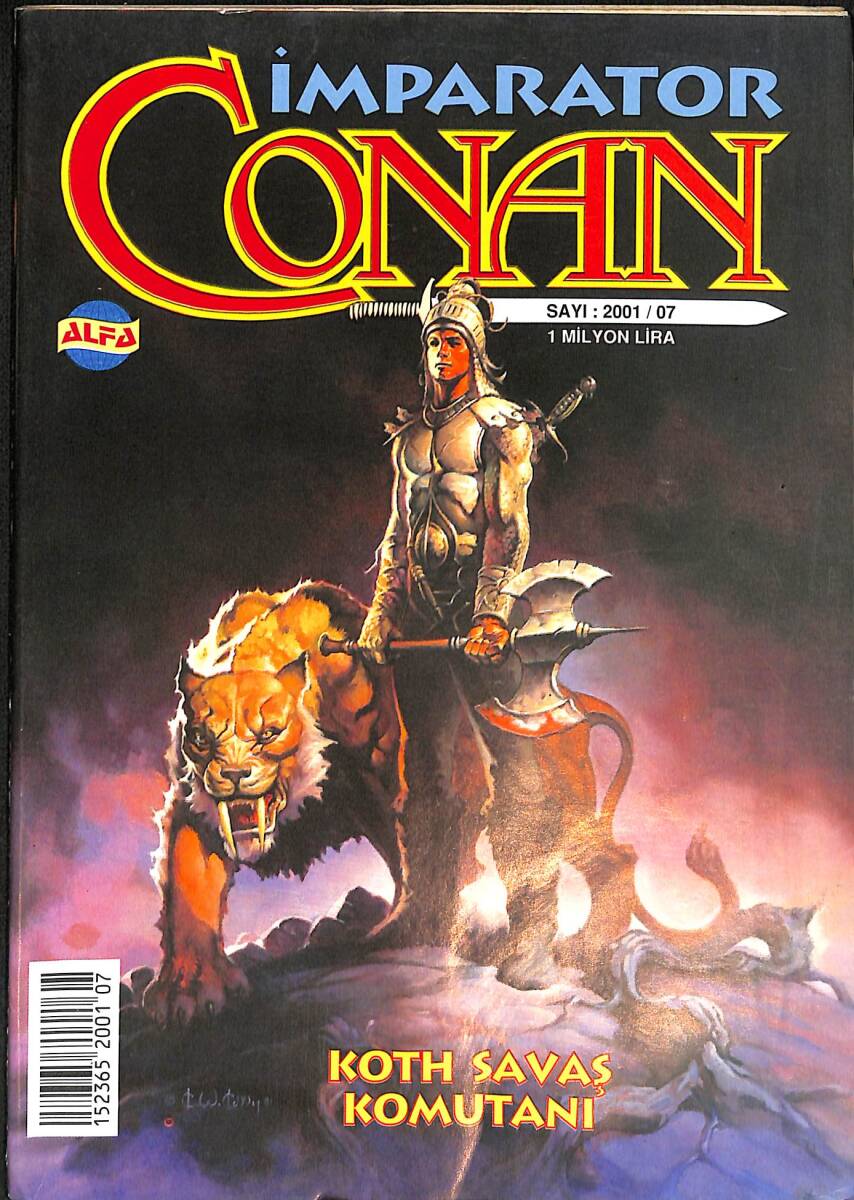 CONAN Çizgi Roman Sayı:7 - Koth Savaş Komutanı (12 Ekim 2001) NDR88844 - 1