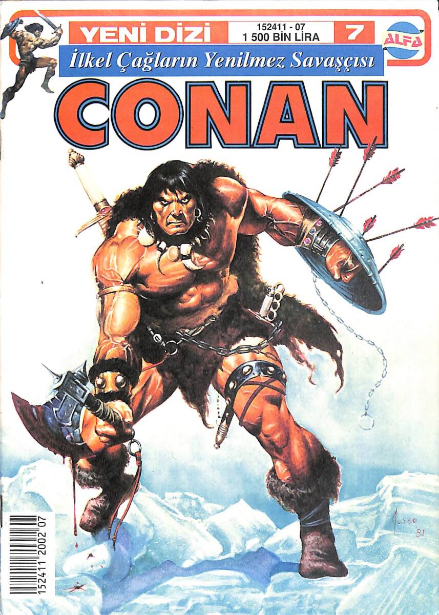 CONAN Çizgi Roman Sayı:7 - Kralların Yolu (15 Mart 2002) NDR88787 - 1