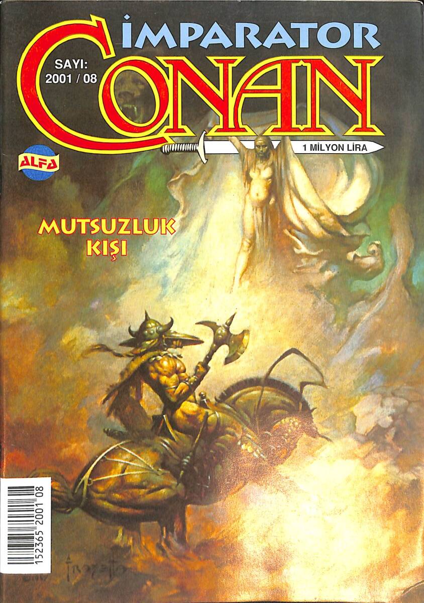 CONAN Çizgi Roman Sayı:8 - Mutsuzluk Kışı (19 Ekim 2001) NDR88871 - 1