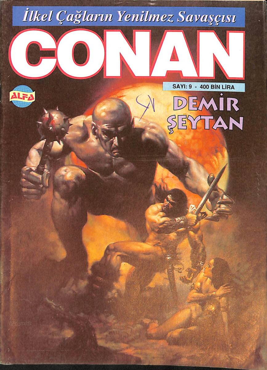 CONAN Çizgi Roman Sayı:9 - Demir Şeytan (16-30 Kasım 1999) NDR88825 - 1