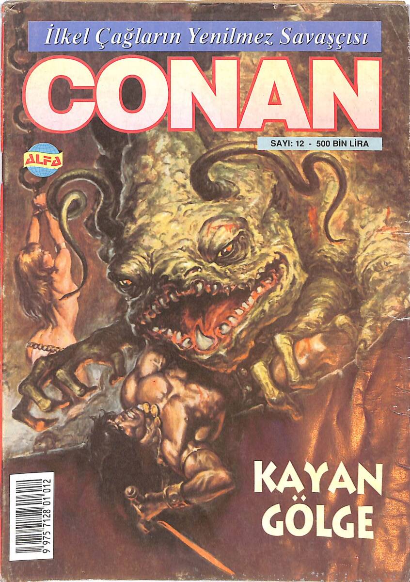 Conan Sayı 12 - 500 Bin Lira - Kayan Gölge NDR87991 - 1