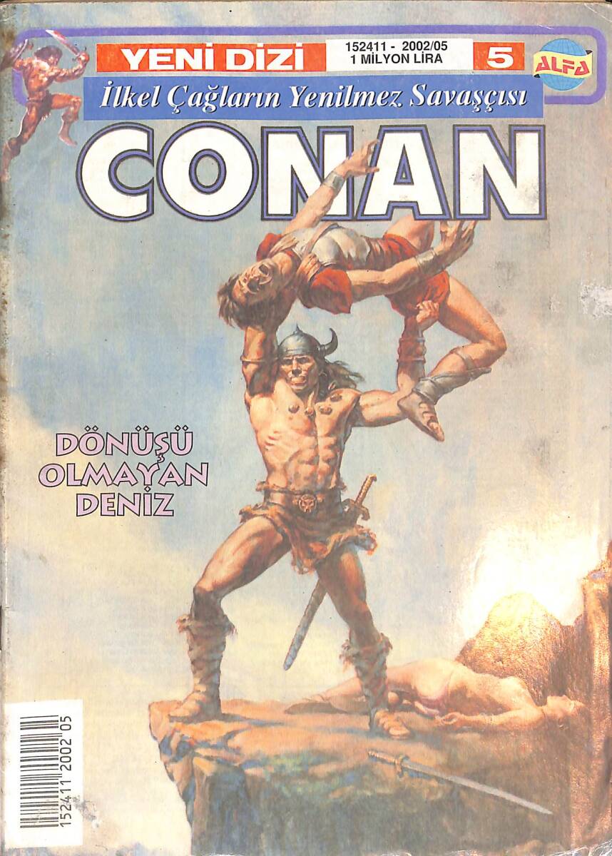 Conan Yeni Dizi Sayı : 5 - Dönüşü Olmayan Deniz NDR87997 - 1