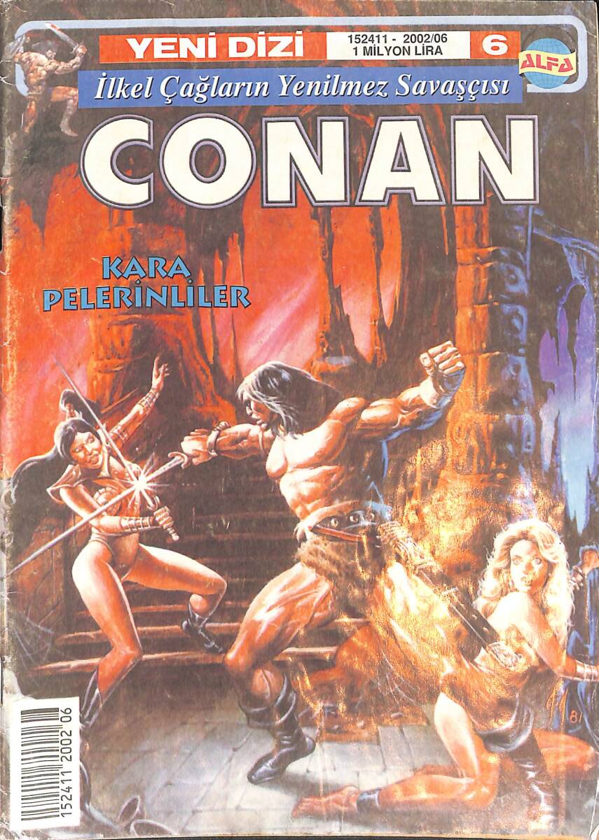 Conan Yeni Dizi Sayı : 6 - Kara Pelerinliler NDR88003 - 1