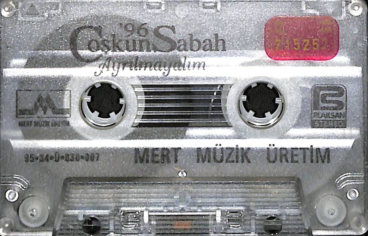 Coşkun Sabah '96 - Ayrılmayalım Kaset (Bordo Bandrol - İkinci El) KST27840 - 1