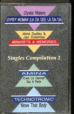 Crystal Waters Gypsy Woman - Minarets and Memories - Amina - Technotronic Singles Compilation 2 - KASET KST22542 - 1