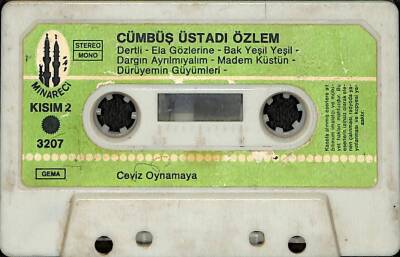 Cümbüş Üstadı Özlem *Ayva Çiçek Açmış (Minareci) * Kaset KST22943 - 2