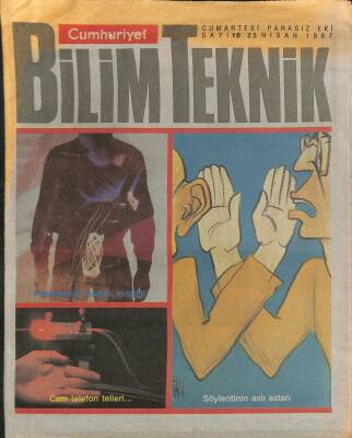 Cumhuriyet Bilim Teknik Dergisi 25 Nisan 1987 Sayı 10 - Dünyada 400 Tane Örümcek Maymun Kaldı NDR77949 - 1