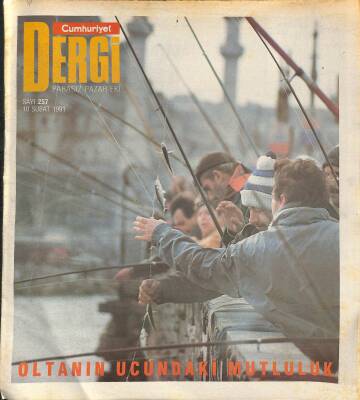 Cumhuriyet Dergisi 10 Şubat 1991 Sayı 257 - Parisin Göbeğinde Kazı Kazanlı Mozart NDR78030 - 1