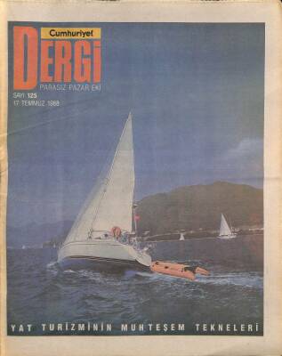 Cumhuriyet Dergisi 17 Temmuz 1988 Sayı 125 NDR78056 - 1