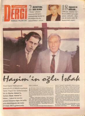 Cumhuriyet Dergisi 18 Ocak 1998 Sayı 617 NDR78043 - 1