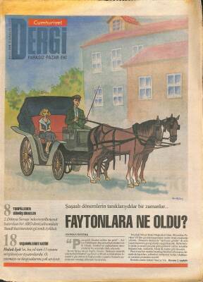 Cumhuriyet Dergisi 3 Aralık 1995 Sayı 506 - Faytonlara Ne Oldu ? NDR77982 - 1