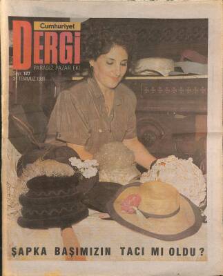 Cumhuriyet Dergisi 3 Temmuz 1988 Sayı 127 NDR78058 - 1