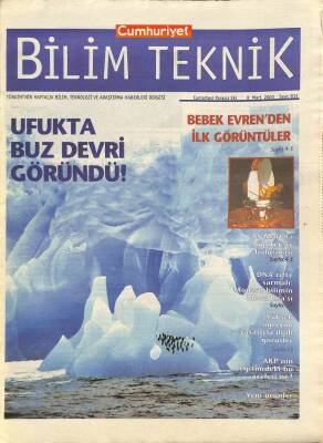 Cumhuriyet Gazetesi Bilim Teknik Eki 8 Mart 2003 - DNA Çifte Sarmalı Modern Bilimin Mona Lisası GZ109372 - 1