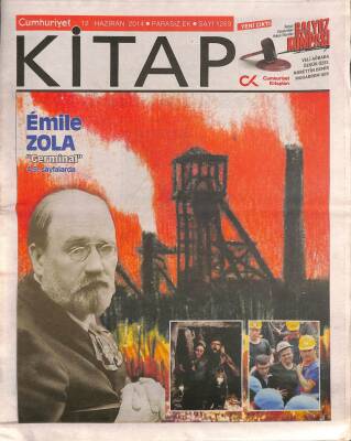 Cumhuriyet Gazetesi Kitap Eki 12 Haziran 2014 - Emile Zola Cerminal - Intercrime Dizisinin İkinci Kitabı GZ94961 - 1