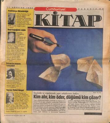 Cumhuriyet Kitap Dergisi 17 Ağustos 1990 - Beat Kuşağının Ozanı * Lawrence Ferlinghetti NDR78009 - 1