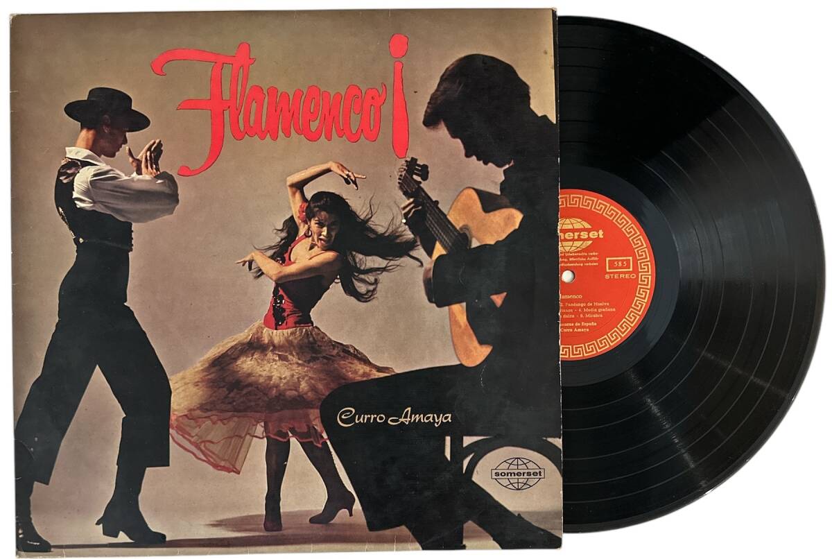 Curro Amaya Dancers - Flamenco (Somerset) LP Plak (10/8) PLK25589 - 1