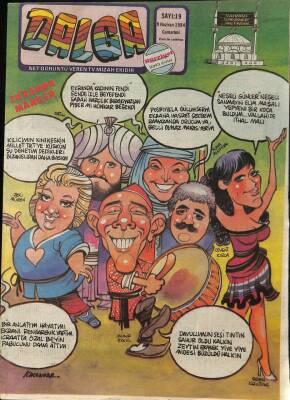 Dalga Mizah Dergisi Sayı 19 9 Haziran 1984 NDR20393 - 1