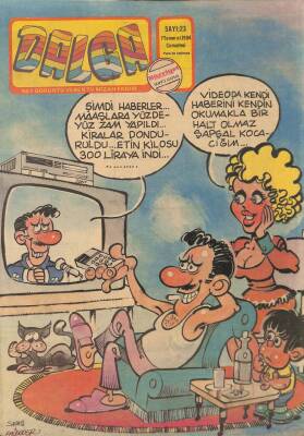 Dalga Mizah Dergisi Sayı 23 7 Temmuz 1984 NDR20402 - 1