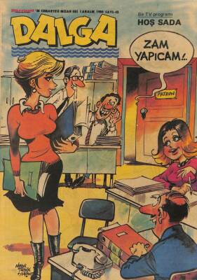 Dalga Mizah Dergisi Sayı 42 1 Aralık 1984 NDR20404 - 1