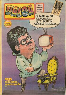 Dalga Mizah Dergisi Sayı 5 3 Mart 1984 NDR20398 - 1