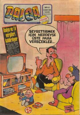 Dalga Mizah Dergisi Sayı 8 24 Mart 1984 NDR20401 - 1