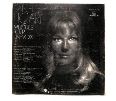 Danielle Licari – Concerto Pour Une Voix 1973 LP (108.5) PLK17536 - 2