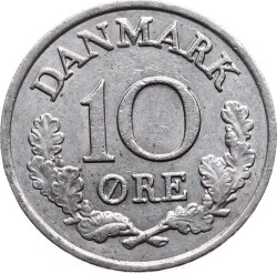 Danimarka 10 Ore 1961 ÇT YMP2799 - 1